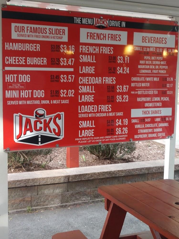 Jack's Drive-In Menu image 4